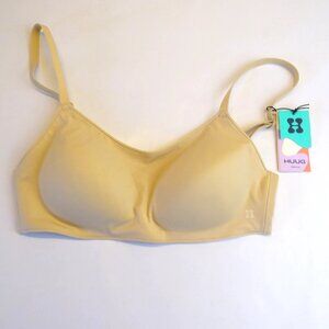 Huug Bra Everyday Support Scoop Size XS Beige Wireless NWT